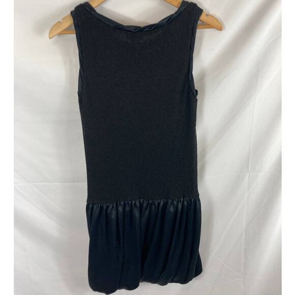 Theory Evelina Cone Bubble Shift Dress black Size P - Picture 7 of 7